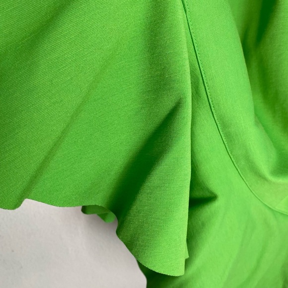 AKRIS PUNTO BERGDORF GOODMAN FLOUNCE HEM DRESS 8 - Picture 6 of 11